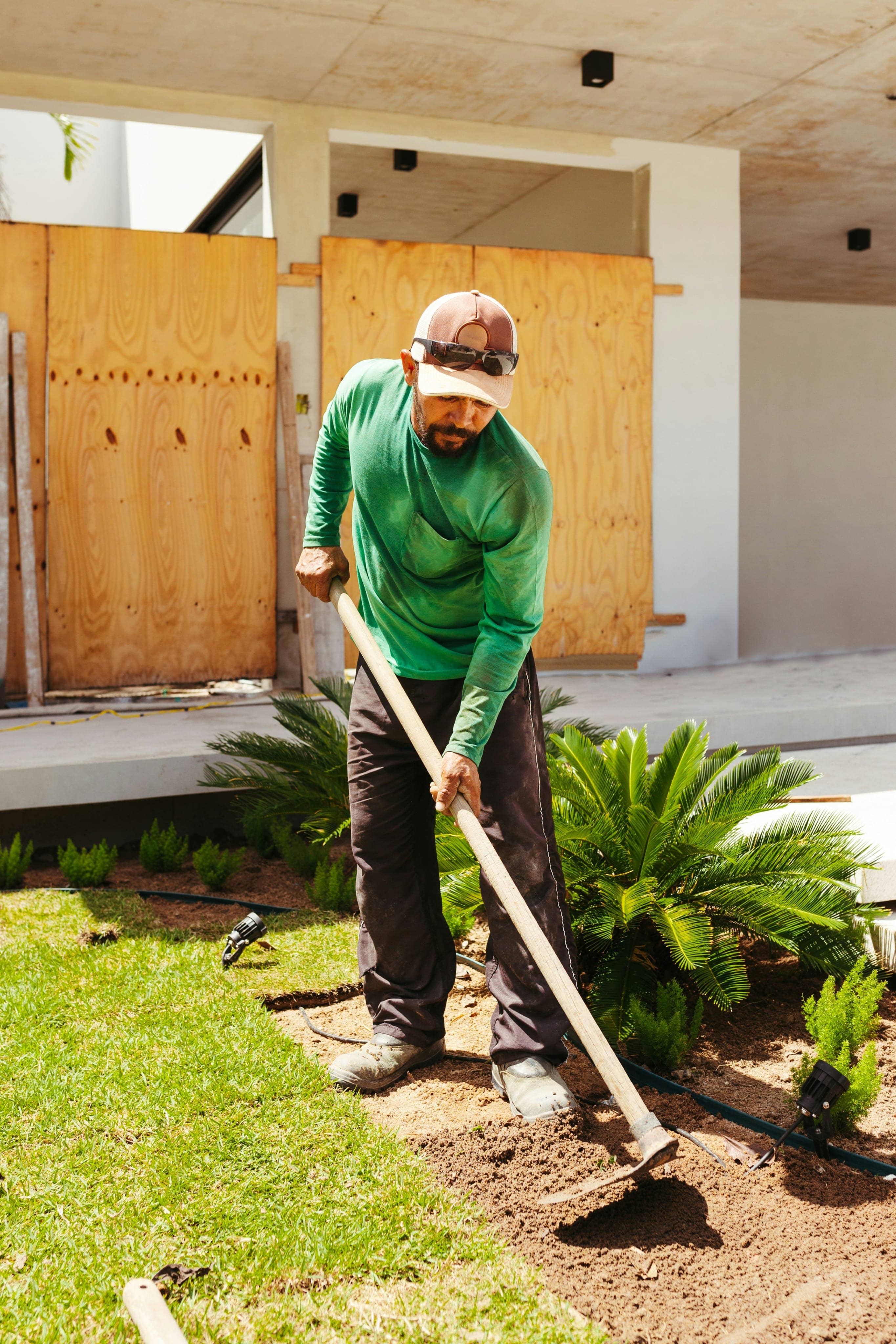 Man working on a job